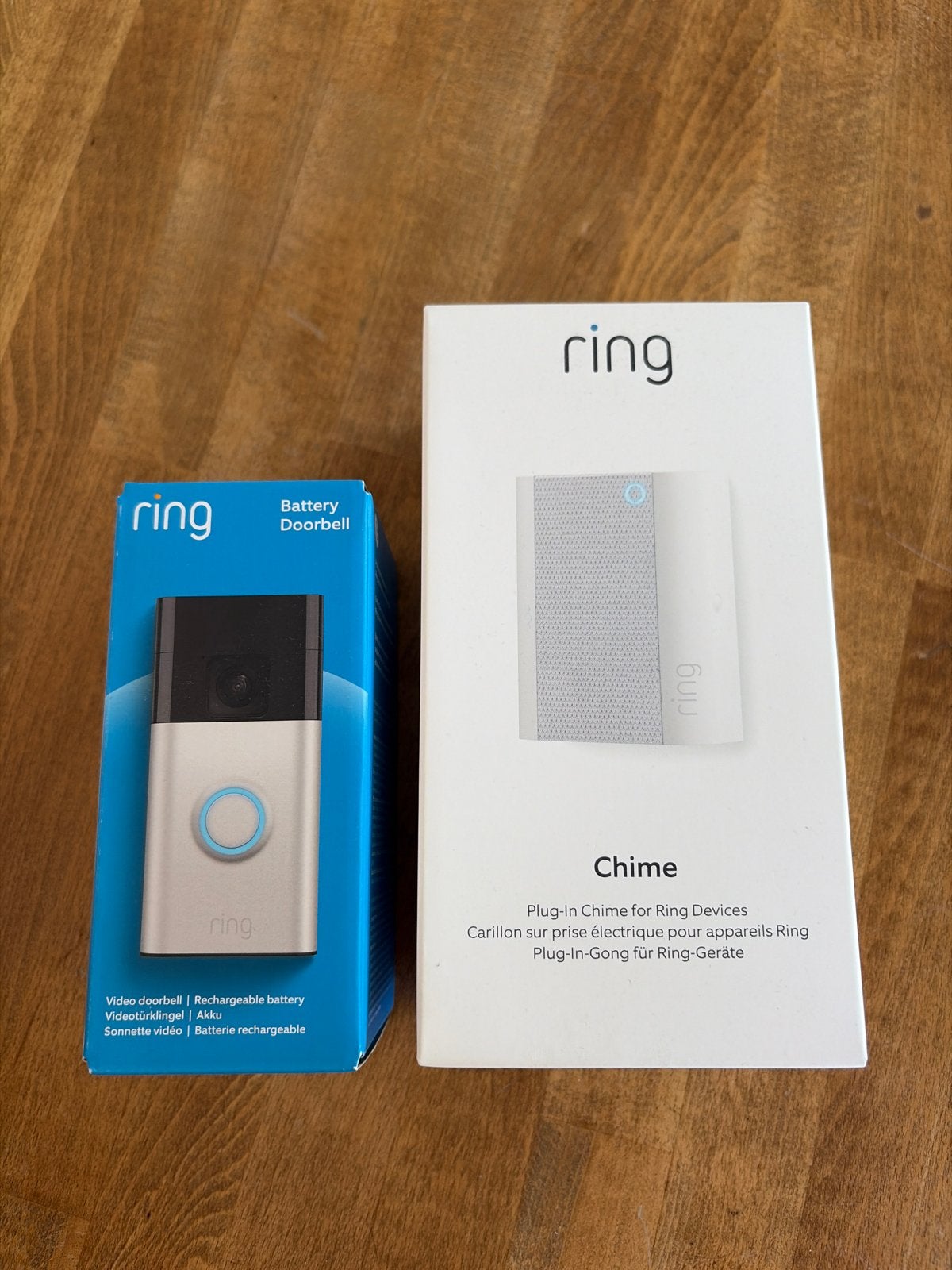 Nieuw: Ring Video Deurbel & Chime Set, Ophalen, Beweging, Nieuw, Compleet systeem