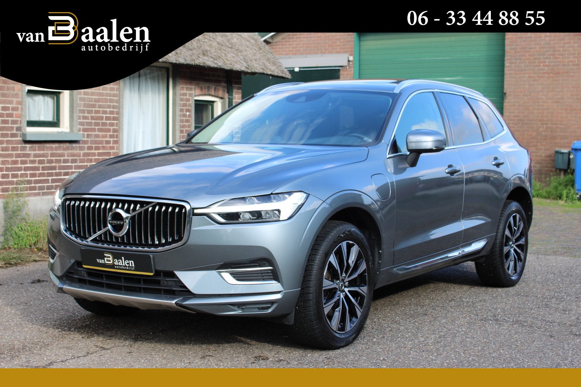 Volvo XC60 2.0 T8 Twin Engine AWD Inscription PANO B&W LUCHT, Automaat, Dealer onderhouden, Gebruikt, 320 pk