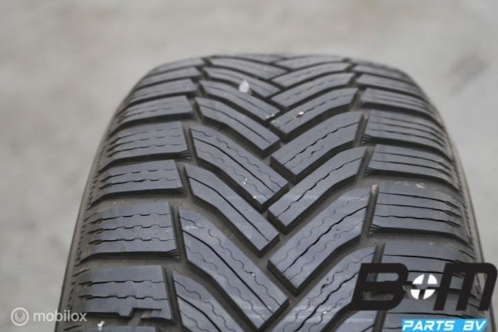 2 x 2055516 91H Michelin Alpin 6 met 5mm 205 55 16, Gebruikt, 16 inch
