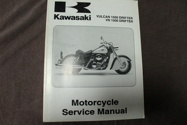 Kawasaki Vulcan 1500 Drifter VN1500 2001 service manual, Ophalen of Verzenden, Kawasaki