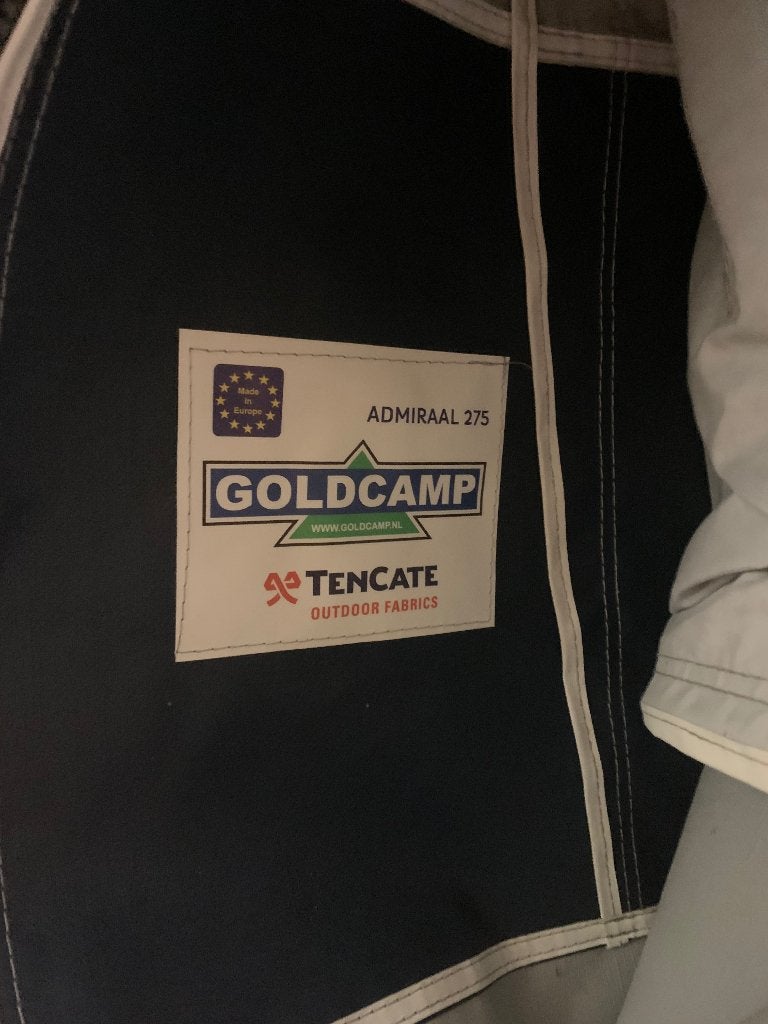 Voortent Goldcamp Admiraal 275, Caravans en Kamperen, Voortenten en Luifels, Ophalen, Gebruikt, Ten Cate All Season 200g/m2, Overige merken