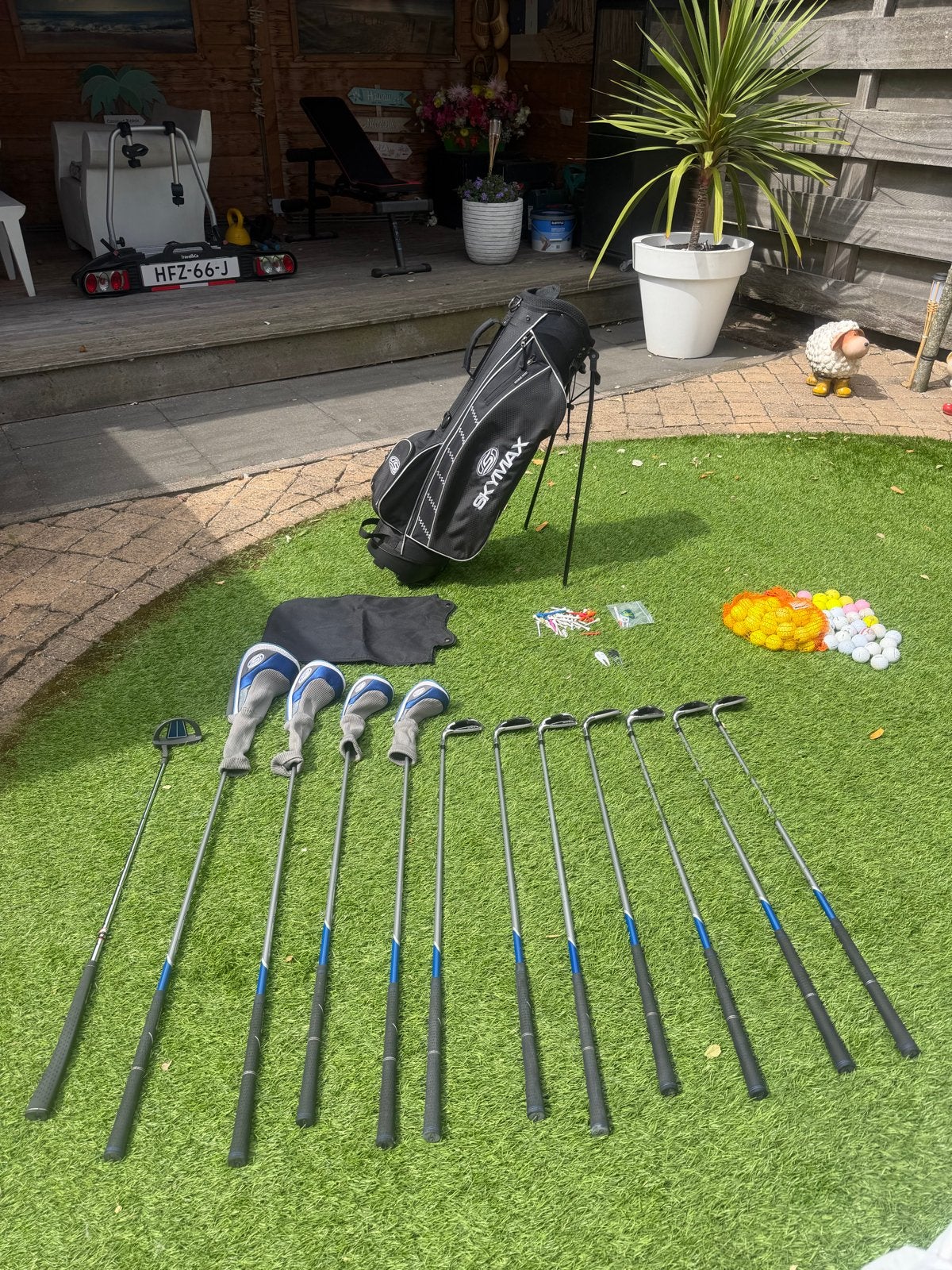 Skymax Dames Golfset Linkshandig - Zeer Goede Staat, Ophalen, Zo goed als nieuw, Set, Overige merken