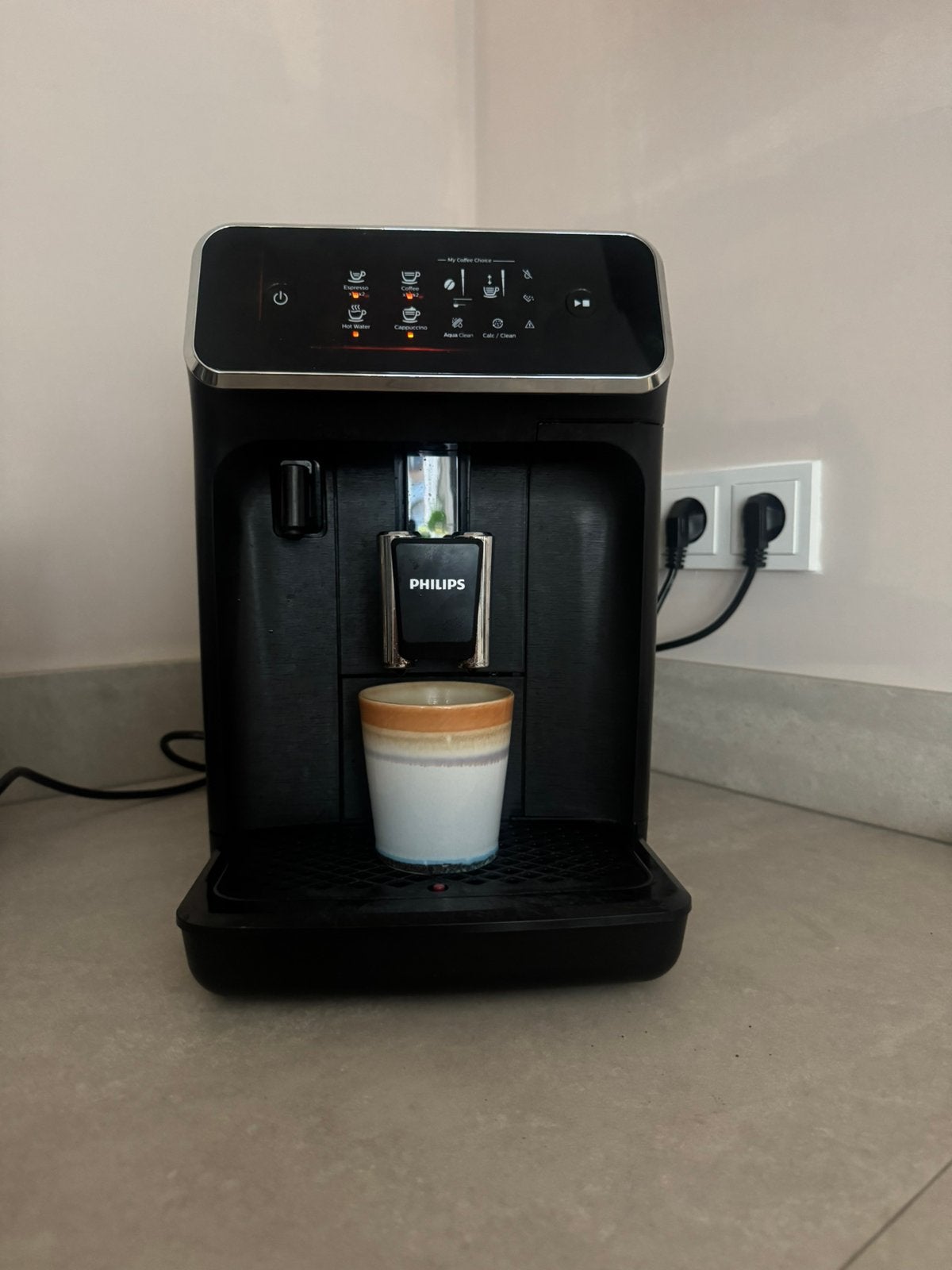 Philips EP2230/10 LatteGo, Ophalen of Verzenden, Zo goed als nieuw, Koffiemachine