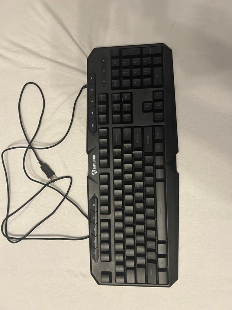 Battletron Gaming Toetsenbord - Bedraad, RGB Verlichting, Computers en Software, Toetsenborden, Gebruikt, Gaming toetsenbord, Ophalen of Verzenden