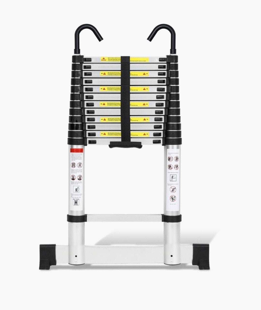 Te koop telescoopladder uitschuifbare ladder bijna 4 meter, Doe-het-zelf en Verbouw, Ladders en Trappen, Ophalen of Verzenden