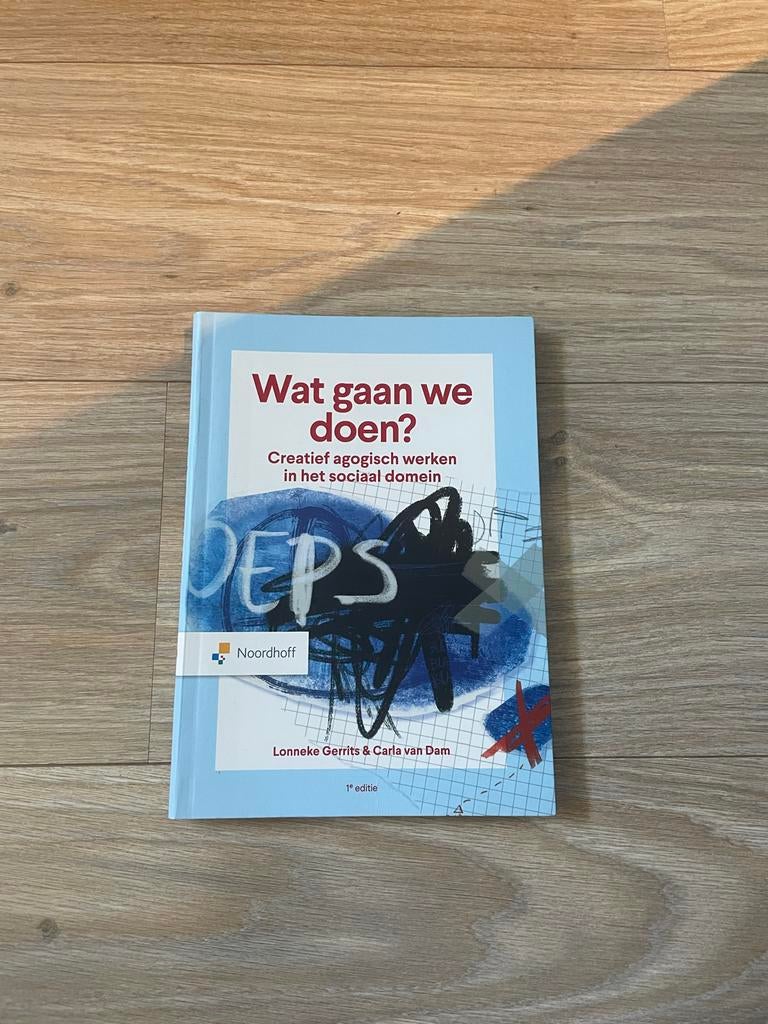 Wat gaan we doen? Creatief agogisch werken - Lonneke Gerrits, Boeken, Ophalen of Verzenden, Gamma, Zo goed als nieuw, HBO