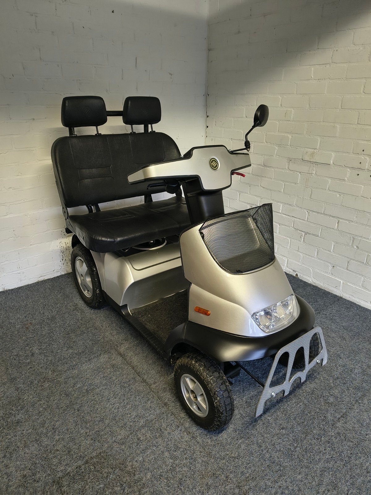 Afikim 2 Zits Scootmobiel!, Ophalen, Zo goed als nieuw, 46 km of meer, 16 km/u of meer