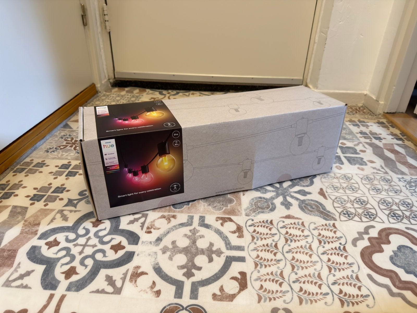 Philips Hue Festavia Globe Lichtslinger 21m, Overige stijlen, Kunststof, Meerkleurig, Nieuw