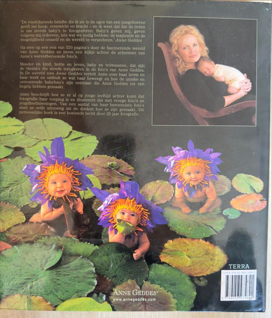 De wereld van Anne Geddes - Een autobiografie, Ophalen of Verzenden, Zo goed als nieuw