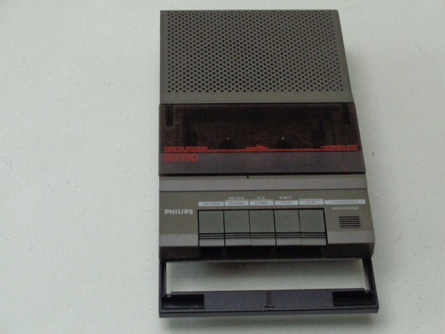 Draagbare Cassette Recorder PHILIPS Type D 6330, Ophalen of Verzenden, Enkel, Philips