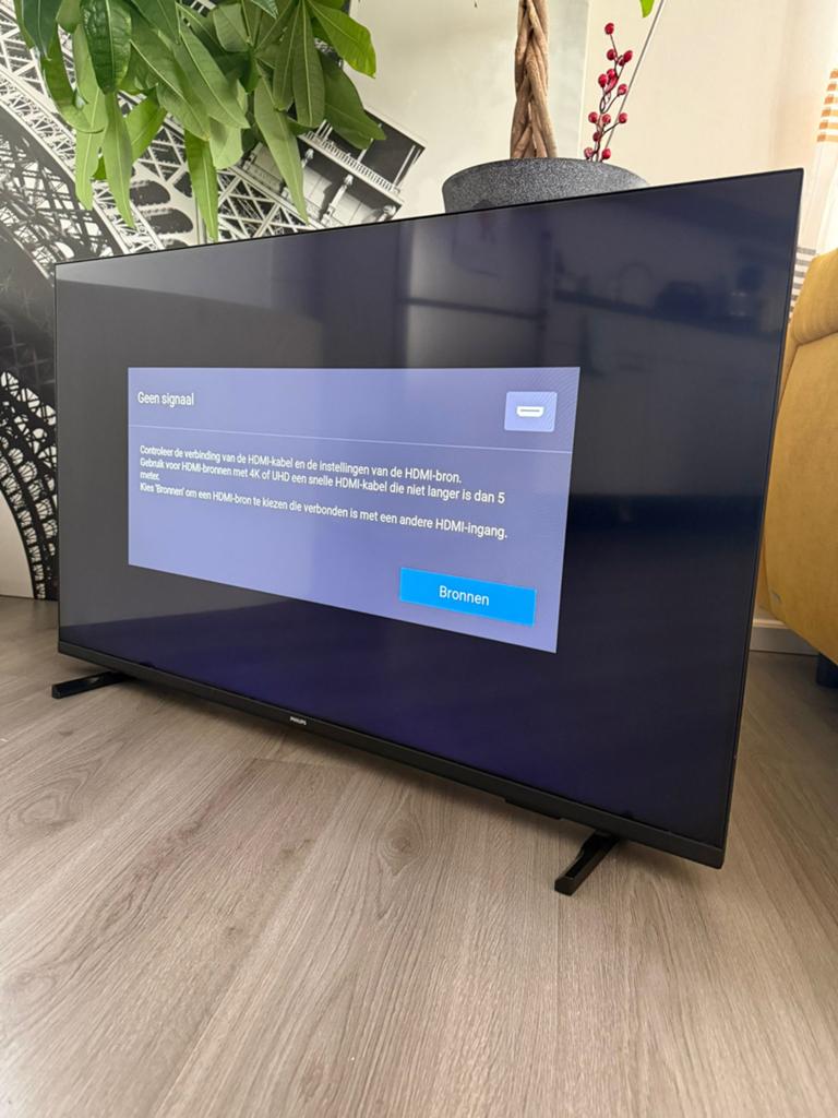 Philips 55 inch Smart TV, Audio, Tv en Foto, Televisies, Philips, 50 Hz, Ophalen of Verzenden, Zo goed als nieuw