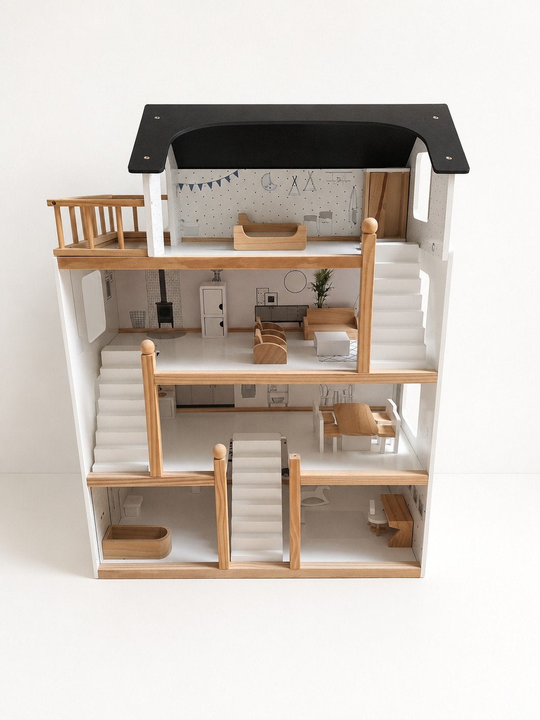 Poppenhuis, Verzamelen, Poppenhuizen en Toebehoren, Ophalen, Gebruikt, Poppenhuis