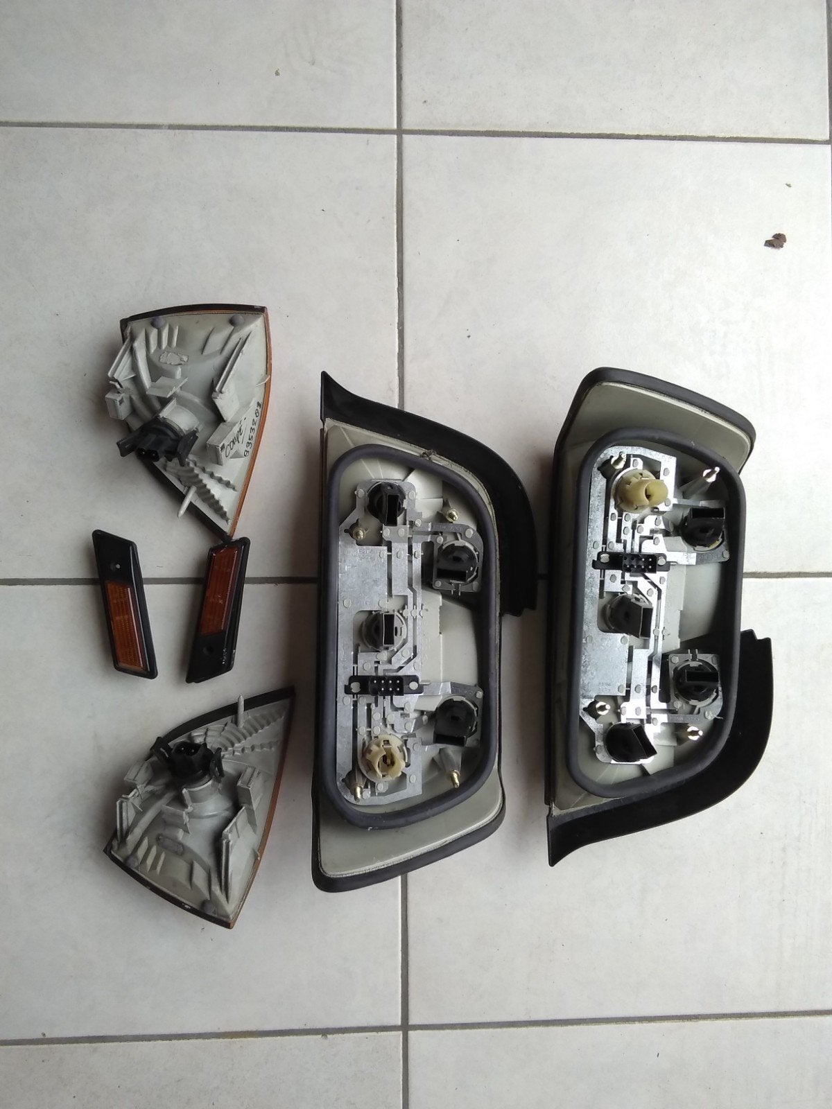 set achterlichten met knipperlichten bmw 3 serie kompleet, Ophalen, BMW