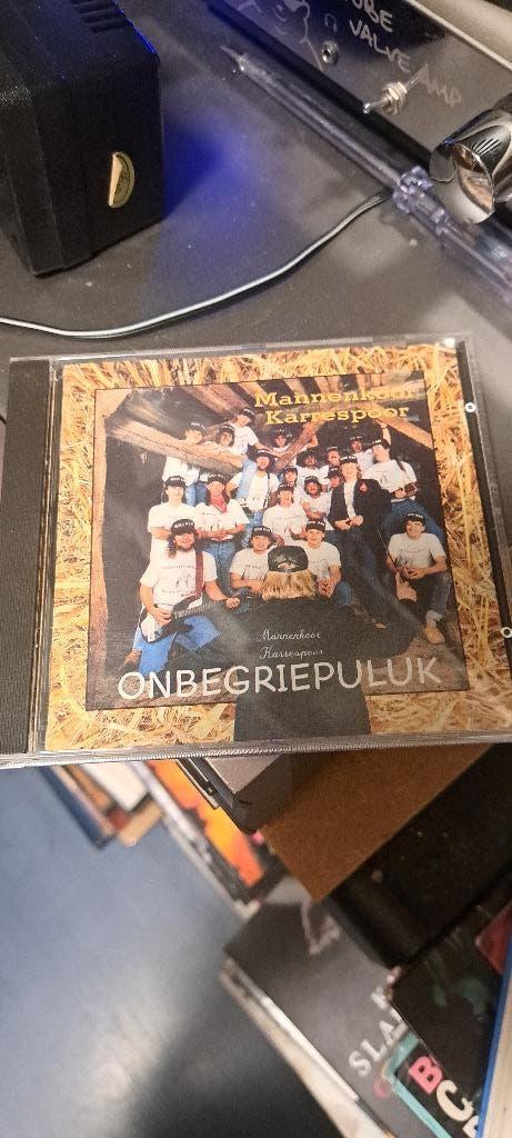 cd Mannenkoor Karrespoor-onbegriepuluk (Z257-113), Cd's en Dvd's, Ophalen of Verzenden, Zo goed als nieuw, Levenslied of Smartlap