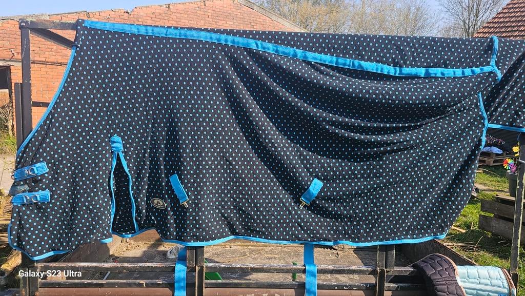 fleecedeken ruggles  maat 225/230, Dieren en Toebehoren, Paarden en Pony's | Dekens en Dekjes, Ophalen of Verzenden, Gebruikt