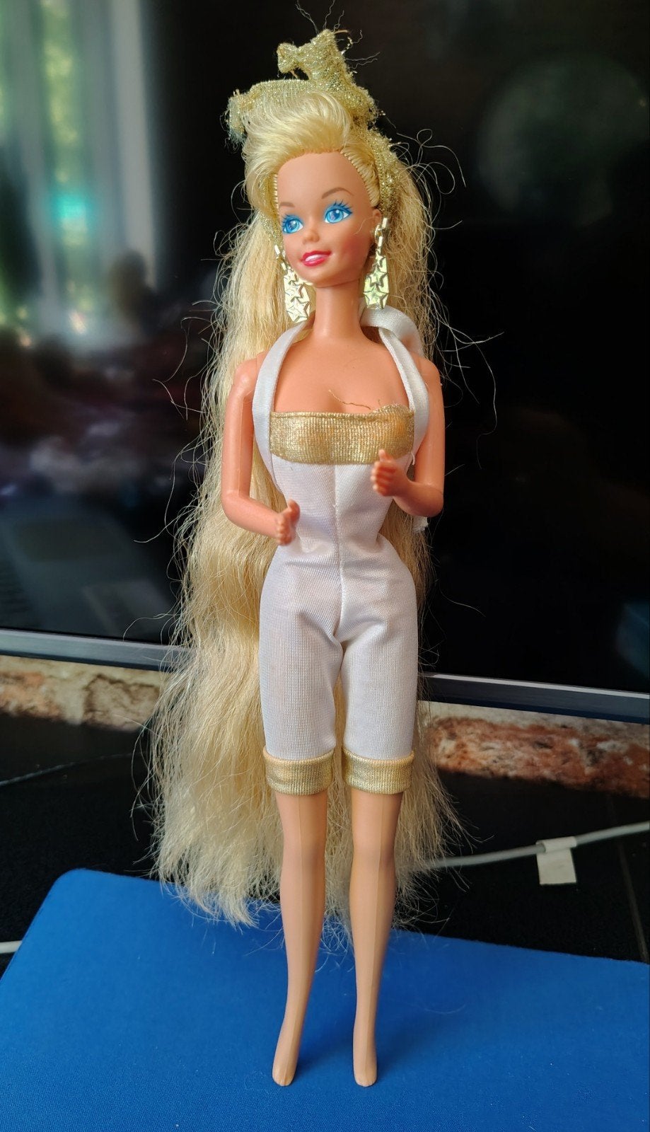 Hollywood hair barbie Mattel 1992, Verzamelen, Poppen, Ophalen of Verzenden, Gebruikt, Pop