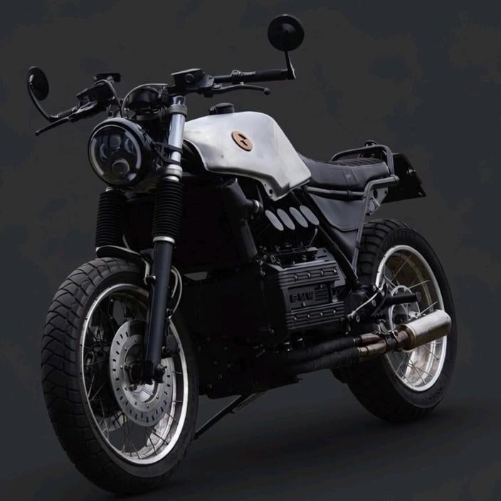 BMW K100 "GS" | Cafe-racer | Scrambler, Motoren, Motoren | BMW, Cardan-aandrijving, 4 cilinders, Motorrijbewijs A, Particulier