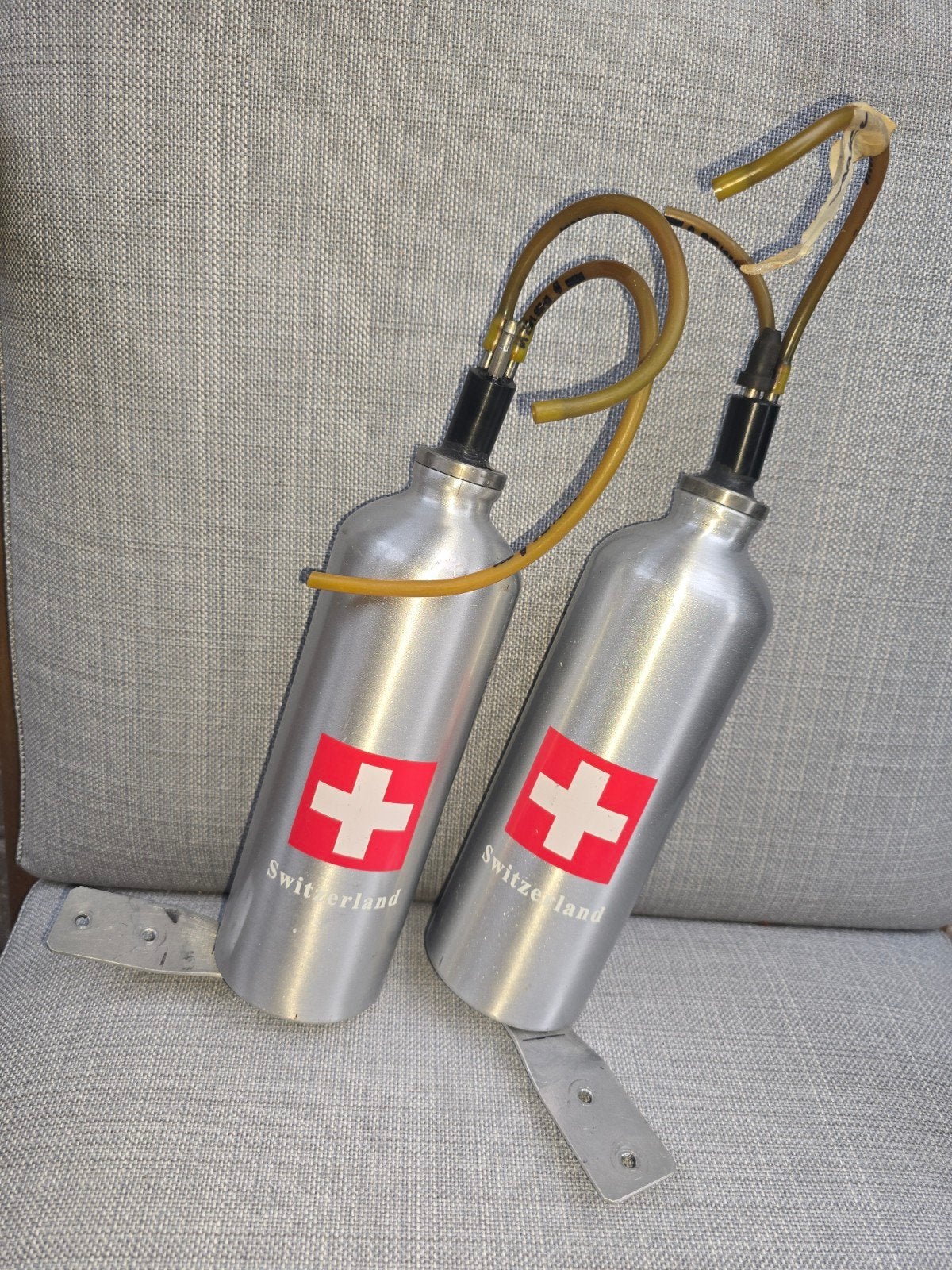 Twee benzine tankjes, Ophalen of Verzenden