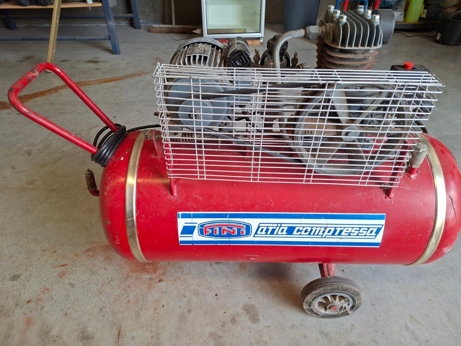 Compressor, 25 tot 100 liter, Ophalen, Gebruikt, 6 tot 10 bar