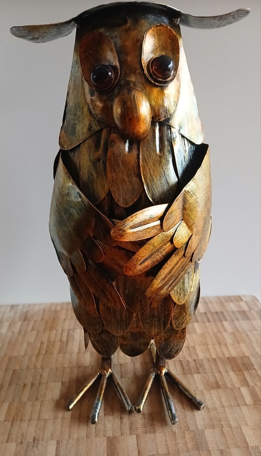 Uniek metalen " Mijnheer de Uil" uit de Fabeltjeskrant, Ophalen