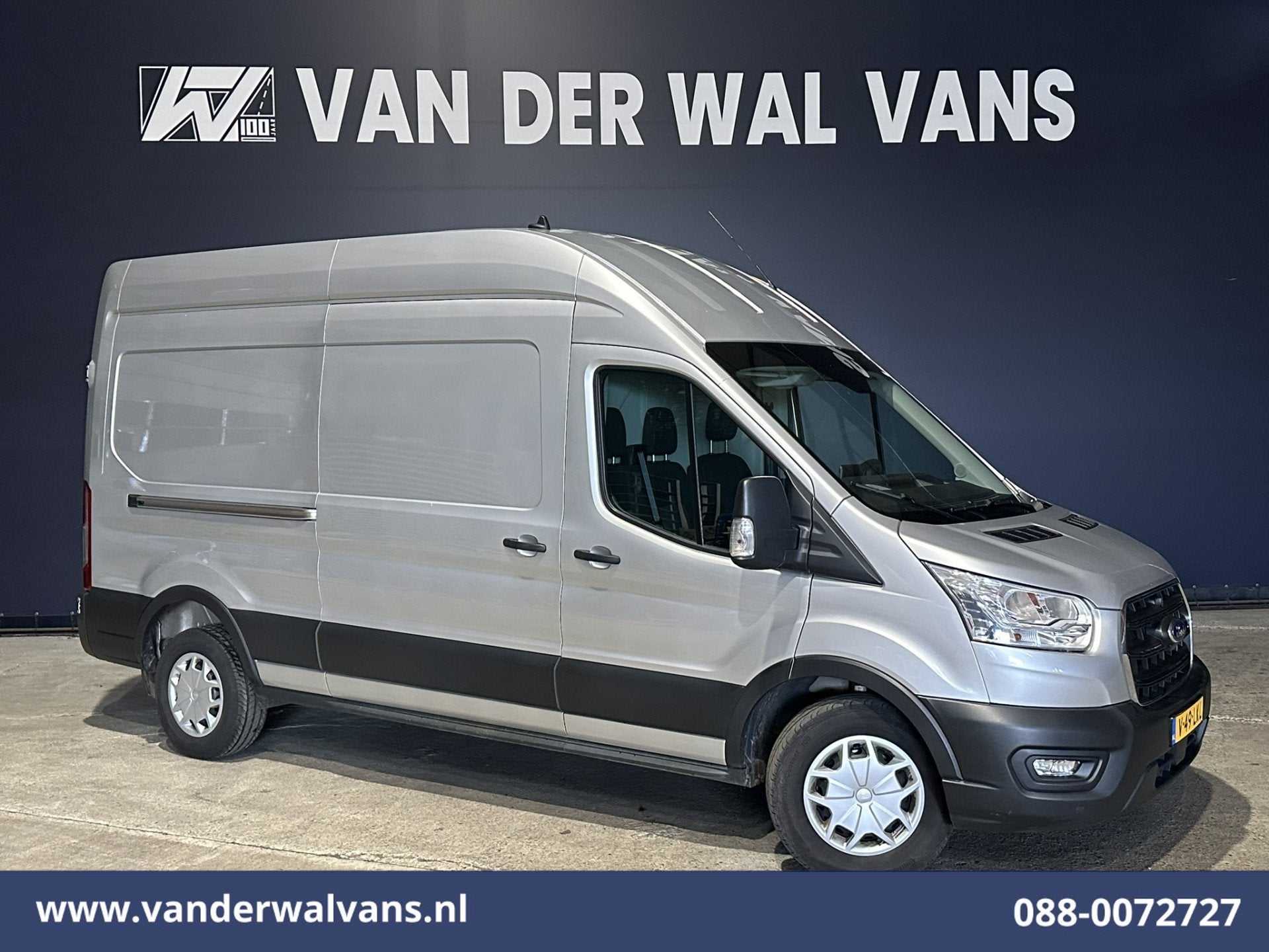 Ford Transit 2.0 TDCI 170pk L3H3 Euro6 Airco | Navigatie | 2, Auto's, Voorwielaandrijving, Dealer onderhouden, Stof, 4 cilinders