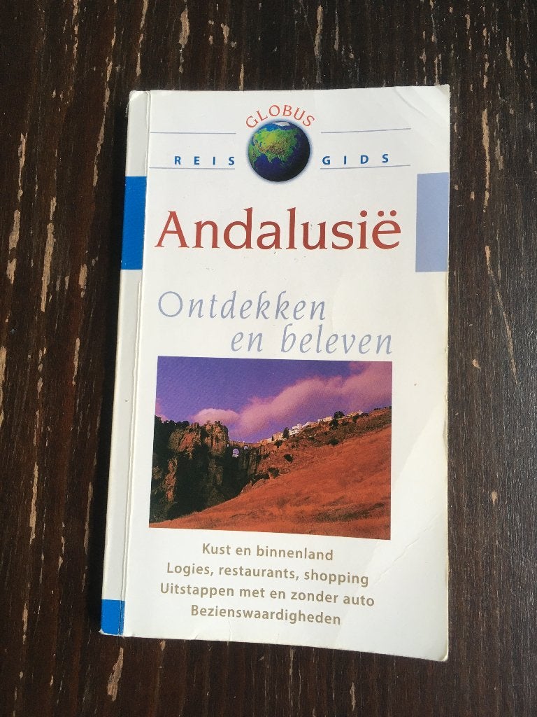 reisgids andalusie - globus spanje, Overige merken, Europa, Ophalen of Verzenden, Zo goed als nieuw