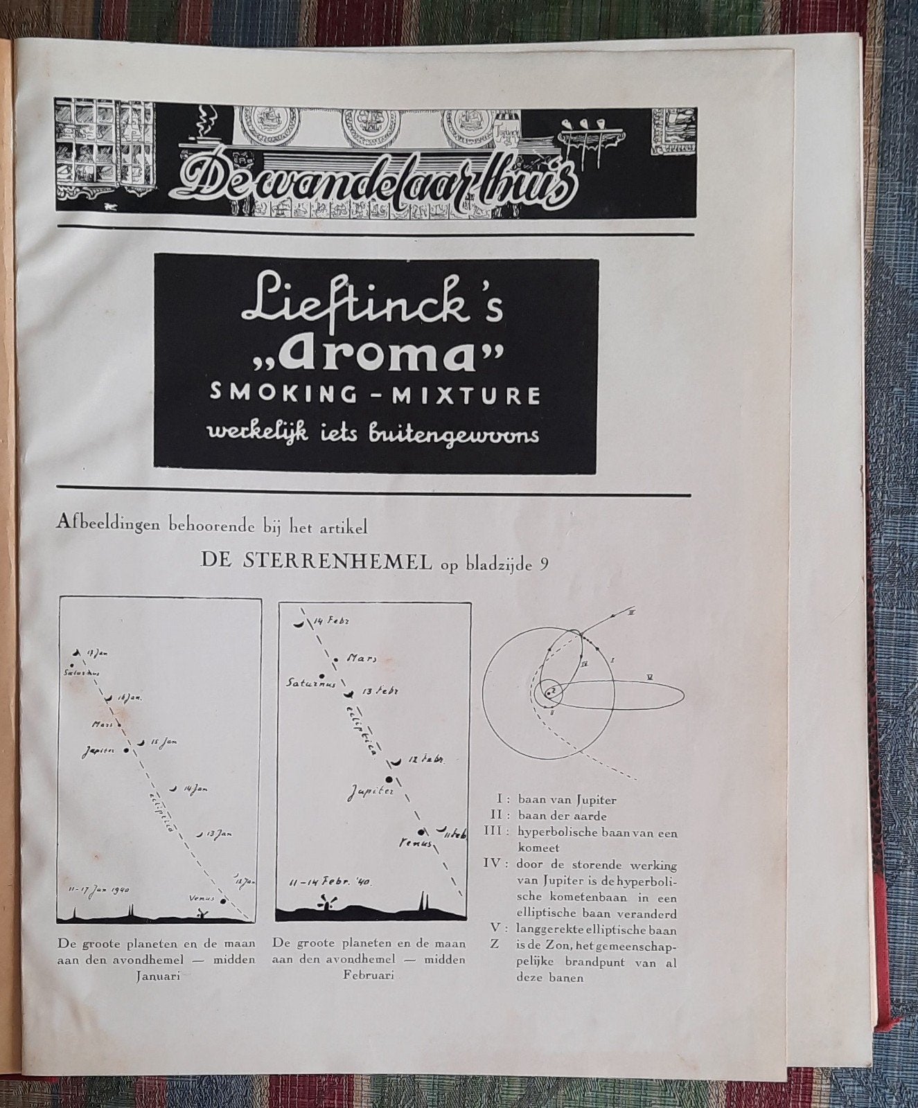 De wandelaarthuis Jaargang 1940 - Natuur en Wetenschap, Ophalen of Verzenden