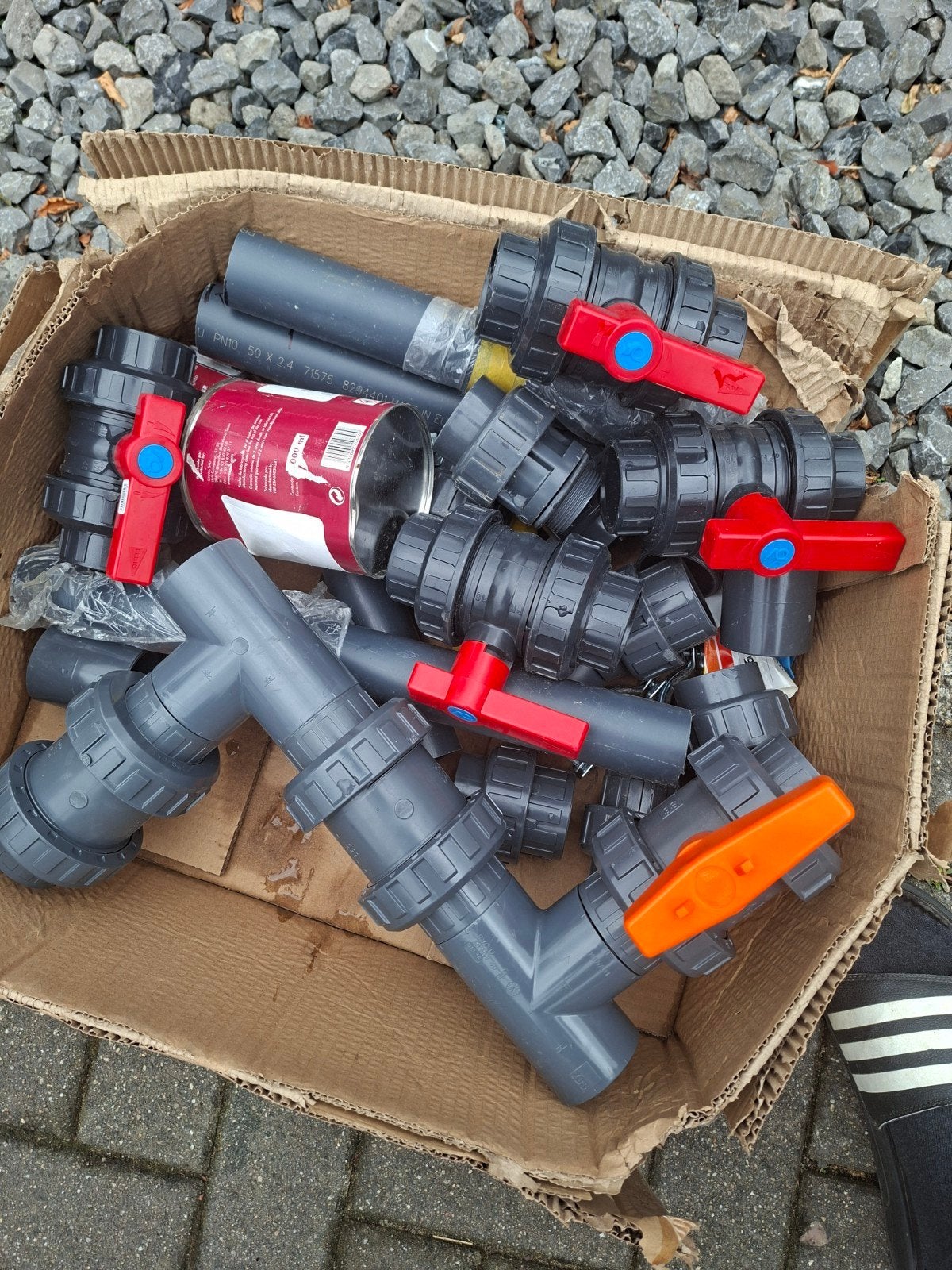 Zwembad aansluitingen 50mm met buis van 2 meter, Ophalen of Verzenden, Gebruikt, Overige typen