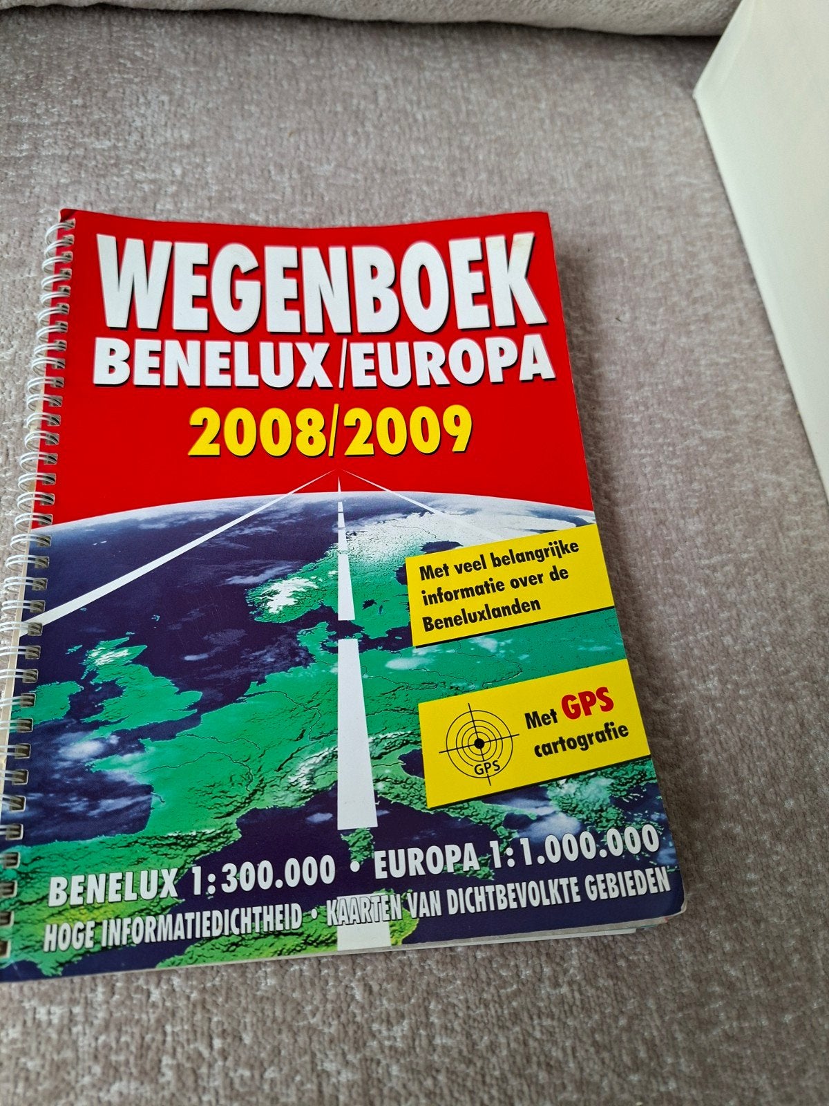 Wegenboek Benelux/Europa 2008/2009., Boeken, Atlassen en Landkaarten, Europa Overig, Landkaart, 1800 tot 2000, Ophalen