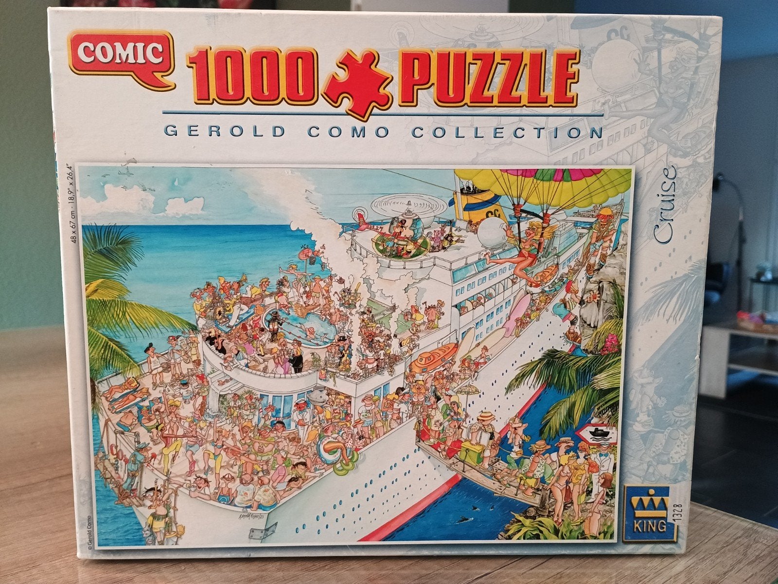 5 leuke legpuzzels, Ophalen, 500 t/m 1500 stukjes, Zo goed als nieuw