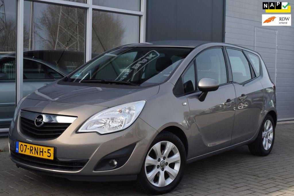 Opel Meriva 1.4 Turbo Edition | Airco | Cruise | NAP + APK 2, Voorwielaandrijving, Euro 5, Stof, Gebruikt