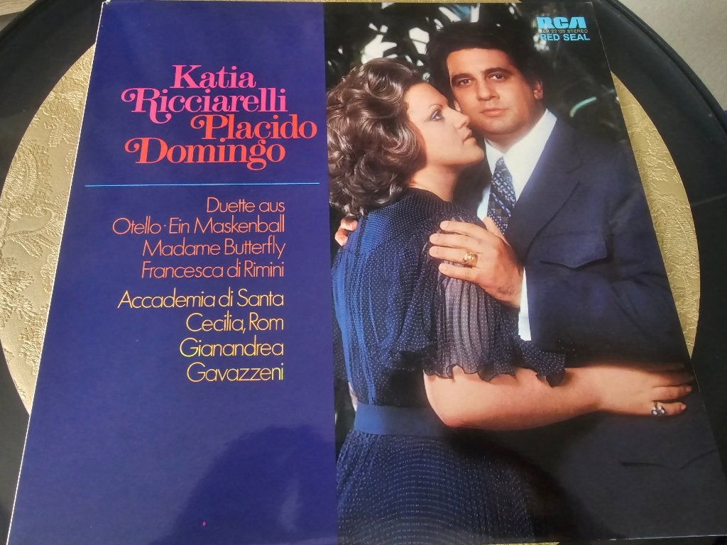 Katia Ricciarelli & Placido Domingo – Operaduetten, Cd's en Dvd's, Vinyl | Klassiek, Ophalen of Verzenden, Romantiek, Gebruikt
