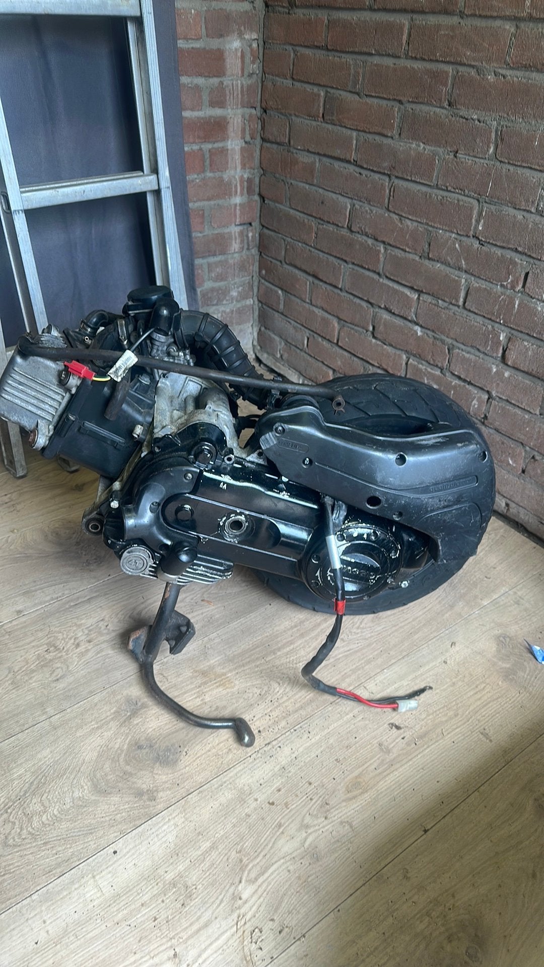 Piaggio Zip 4T 50cc motorblok, Ophalen, Gebruikt, Blok, Piaggio