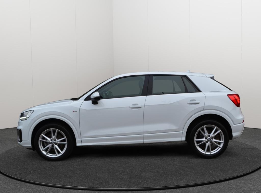 Audi Q2 1.4 TFSI CoD S-Line LED/Navi/Leer/18'' inch, Auto's, Audi, Gebruikt, 4 cilinders, 150 pk, Leder en Stof