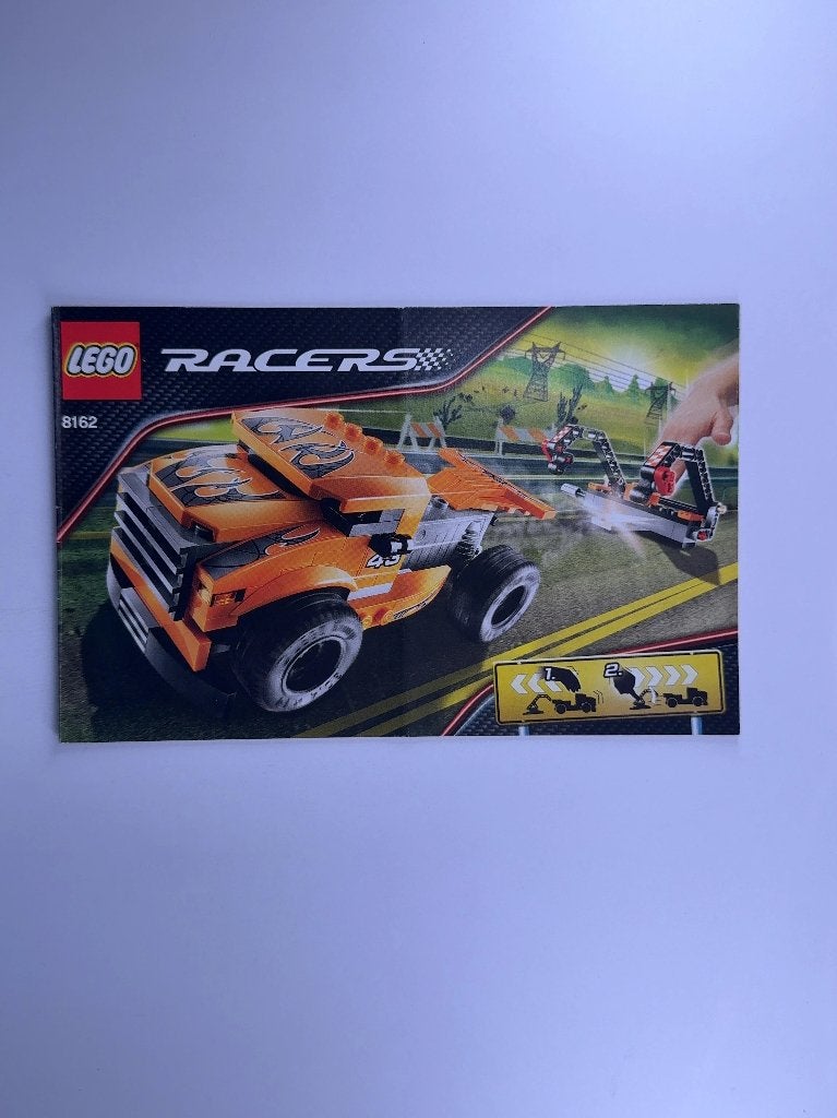 LEGO Racers 8162 (Instructions) for Set 8162 Race Rig, Gebruikt, Lego, Overige typen, Ophalen of Verzenden
