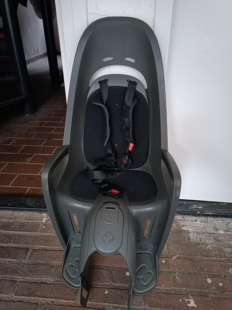 Hamax fietsstoeltje voor kinderen - Grijs, Achterzitje, 9 t/m 18 kg, Ophalen of Verzenden, Hamax