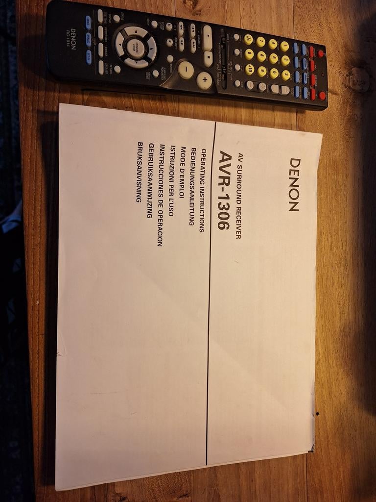 Denon AVR-1306 AV Surround Receiver met afstandsbediening, Ophalen, Denon, Zo goed als nieuw, 60 tot 120 watt
