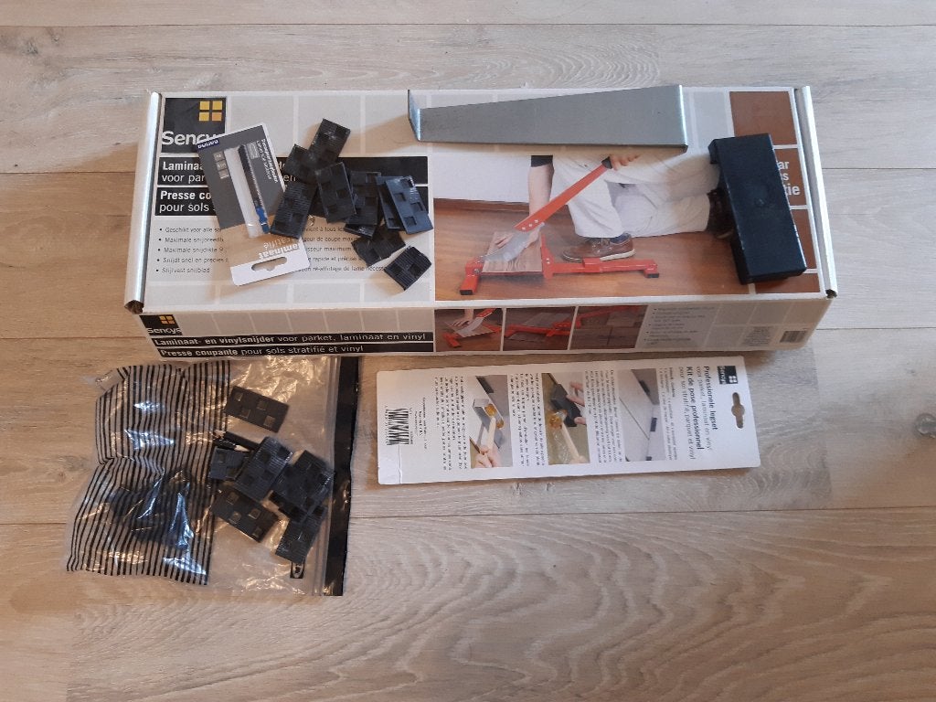 laminaat snijder, Ophalen, Gebruikt