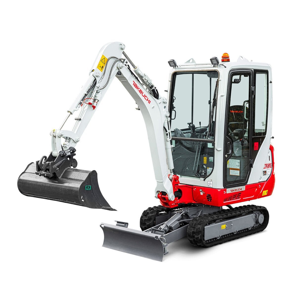 Takeuchi TB320 mini excavator, Graafmachine