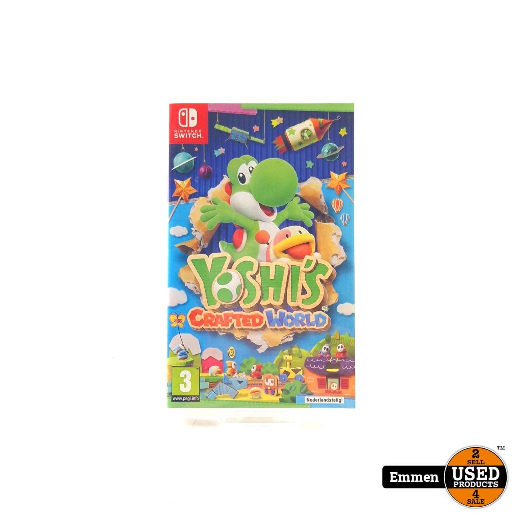 Nintendo Switch Game: Yoshi's Crafted World, Nintendo, Gebruikt, Support@nintendo.com, 11-1 Hokotate-cho, Kamitoba, Minami-ku
Kyoto 601-8501
Japan