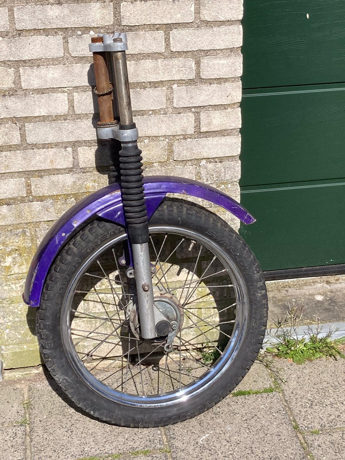 Te koop: Voorvork met wiel van een Vespa SI., Ophalen of Verzenden, Gebruikt, Overige typen