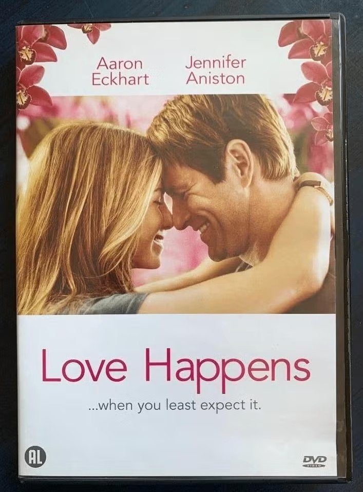 DVD Love Happens; Aaron Eckhart en Jennifer Aniston, Alle leeftijden, Ophalen of Verzenden, Zo goed als nieuw