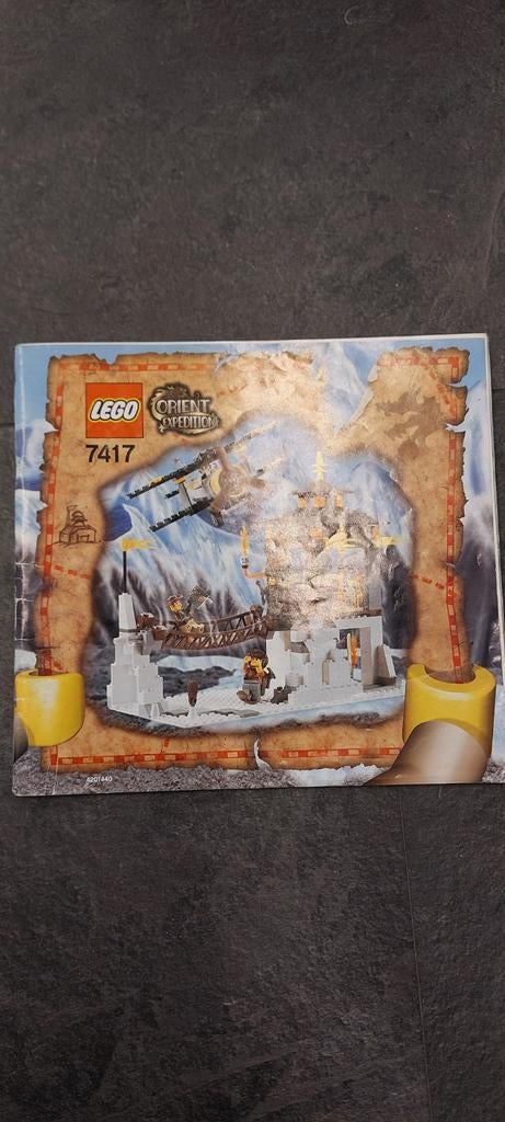 Lego Orient Expedition 7417: Temple of the Winged Serpents, Compleet, Gebruikt, Overige thema's, Lego