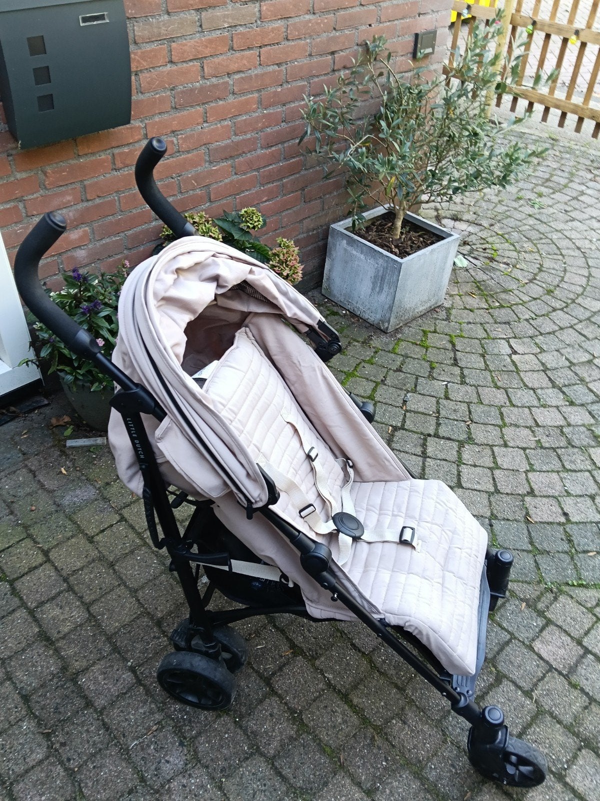 Little Dutch paraplu buggy, Kinderen en Baby's, Ophalen, Gebruikt, Overige merken, Verstelbare rugleuning