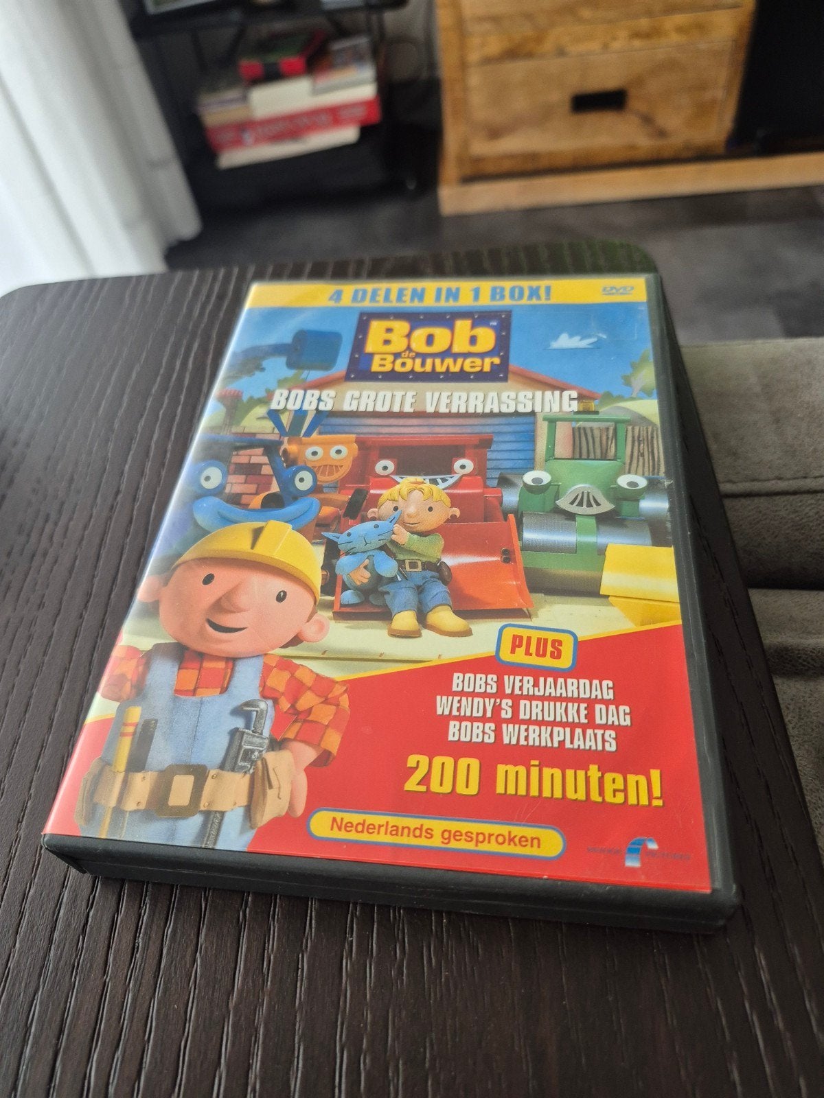 Bob de Bouwer - Bobs Grote Verrassing (4 DVD's), Gebruikt, Verzamelbox, Alle leeftijden, Familie