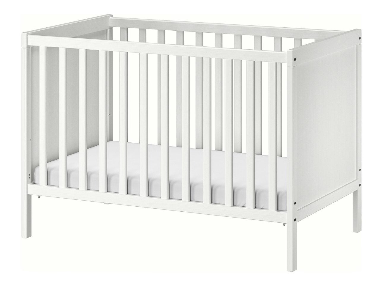 Ikea Sundvik babybed, Ophalen, Zo goed als nieuw, Minder dan 140 cm, Minder dan 70 cm