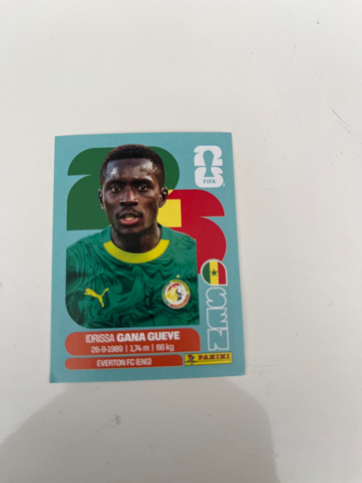 Panini FIFA 2023 Idrissa Gana Gueye Spelerskaart, Ophalen of Verzenden, Nieuw, Buitenlandse clubs, Spelerskaart