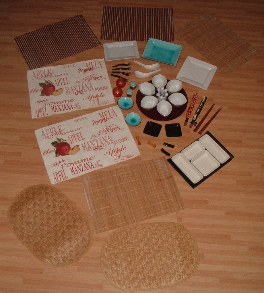 Sushi servies set, Ophalen, Aziatisch, Gebruikt, Overige typen