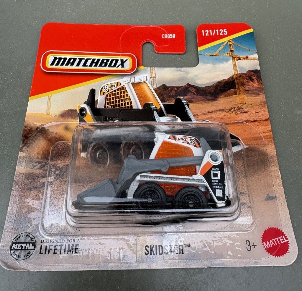 Matchbox Skidster Shovel, Hobby en Vrije tijd, Modelauto's | Overige schalen, Ophalen of Verzenden, Nieuw, Auto