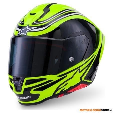 Alpinestars S-R7 Zeal Integraalhelm, Fluor-Zwart-Wit, Ophalen of Verzenden, Nieuw met kaartje